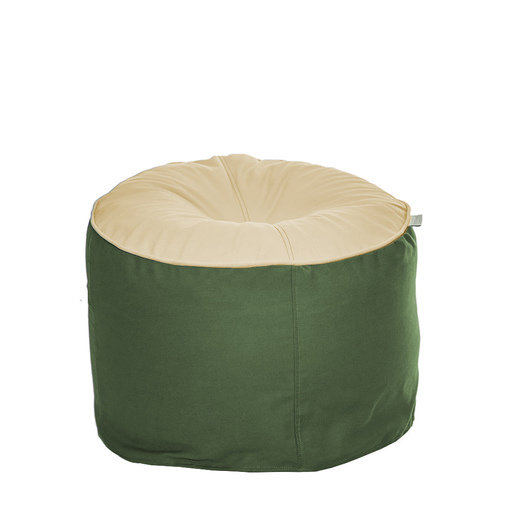 Faux Leather Stool Bean Bag